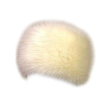 Maxbell Winter Faux Fur Hat Headwear Motorcycle Windproof Cossack Russian Ski Cap White