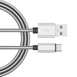 Maxbell 2M Micro USB Quick Chargring Cable Data Cord For Android Phones silver