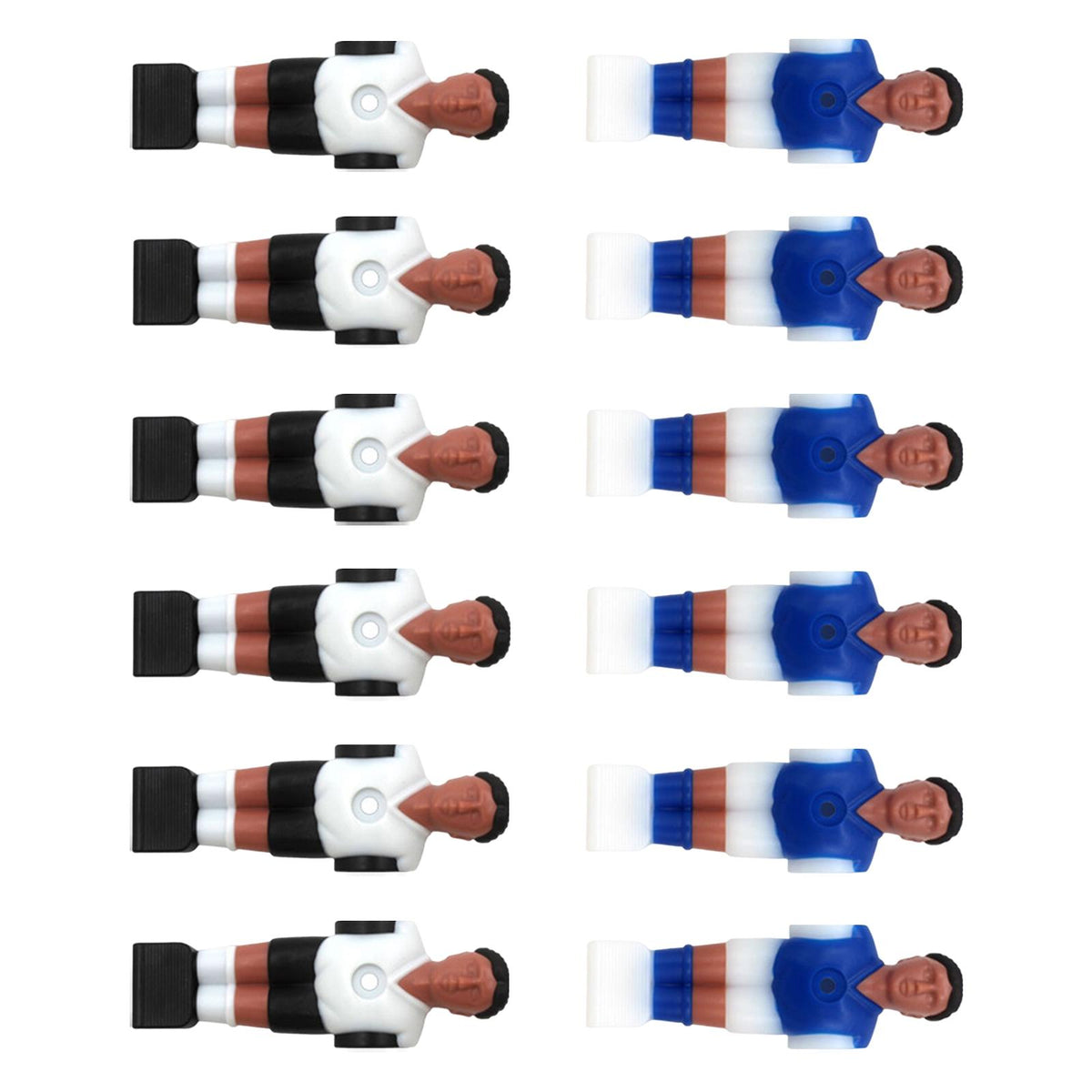 Maxbell 12x Foosball Men Replacement Table Soccer Men Player Toys Table Football Men