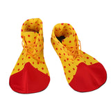 Maxbell Adult Clown Shoes Decor Cosplay for Halloween Stage Performance Party Favors Red