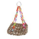 Max Bird Parrot Parakeet Budgie Cockatiel Cage Hammock Swing Hanging Chew Toy S