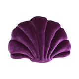 Maxbell Seashell Decorative Pillow shell Pillow Throw Pillow Birthday Gift Cute Dark Purple