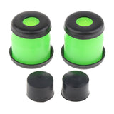 Maxbell Skateboard Rebuild Kit Bushings Washers Pivot Cups for 2 Trucks 5in Green