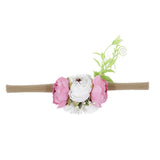 Max Baby Girl's Headbands for Newborn Infant Toddler Hairbands for Photograph Pink