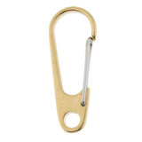 Maxbell Quickdraw Spring Snap Clip Hook Key Carabiner Keychain Hanging Buckle Clasps 50mm