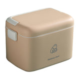 Maxbell Storage Box Case Classified for Cosmetic Daily Supplies White