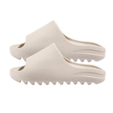 Maxbell Casual Summer Slippers EVA Slippers Beach Shoes Anti Slip Sandals beige 36 to 37