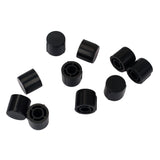 Maxbell 10 Pieces Electric Guitar Bass Volume Tone Control Knobs Buttons Black