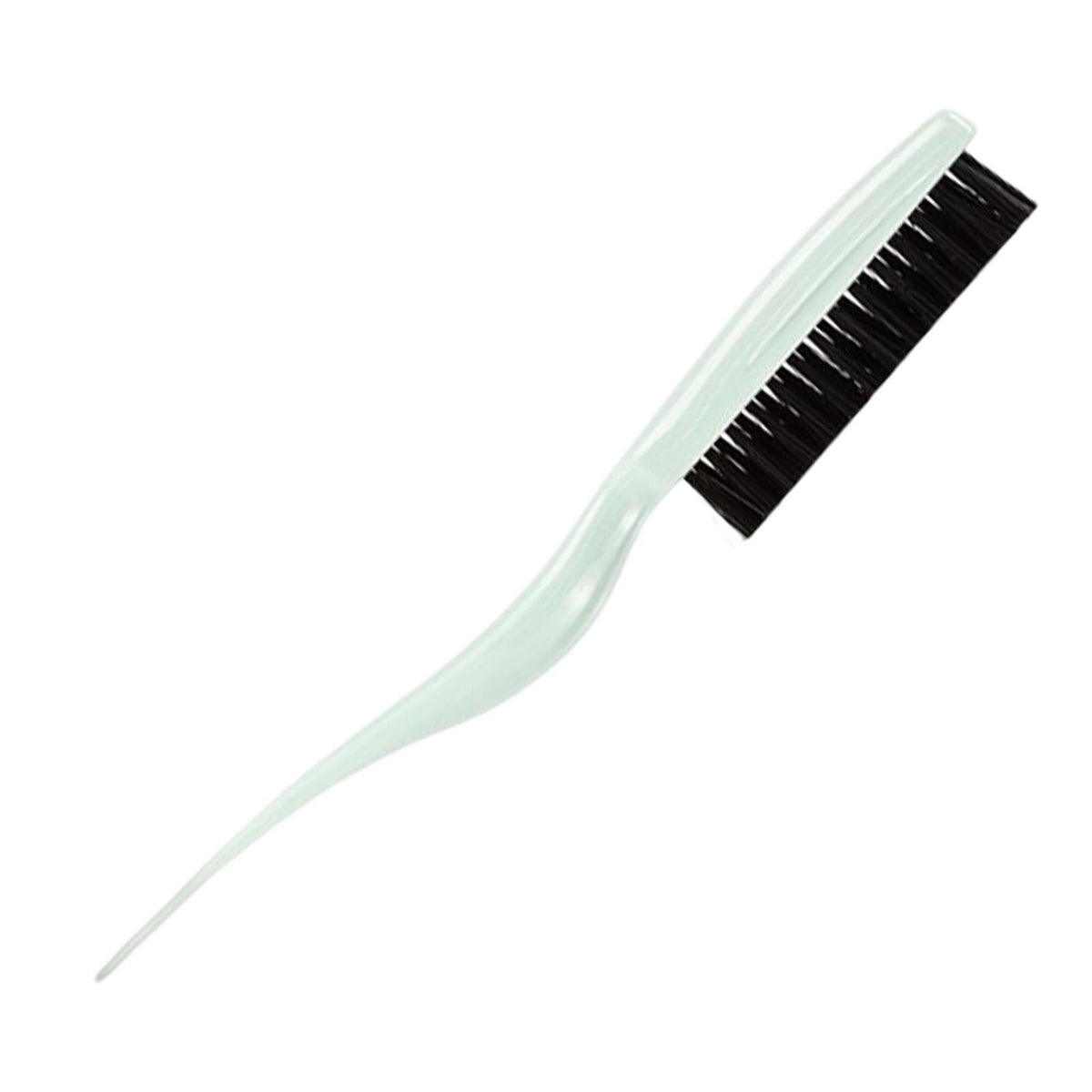 Maxbell Teasing Hair Brushes Portable Three Row for Hair Styling Home Light Green