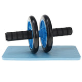 Maxbell Abdominal Wheel Roller Workout Muscle Exercise Gym Fitness Equipment Blue