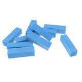 Max 10Pcs Nail Art Buffer Files Block Manicure Buffing Sanding Polish Blue