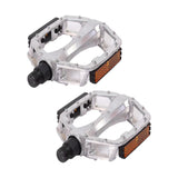 Maxbell Bicycle Pedals Durable Mountain Bike Pedals for Mountain Bikes Universal BMX Silver