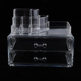 Maxbell Clear Acrylic Makeup Cosmetic Lipstick Holder Organizer Jewelry Storage Box