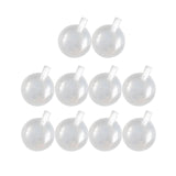 Maxbell 10 Pieces Dog Squeaky Toy Clear Squeakers Repair for Baby Dog Toy Repair Fix 35mm