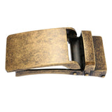 Maxbell Rectangle Automatic Buckle for 30-31mm Belt Men Pants Belt Buckles Belt Head Copper