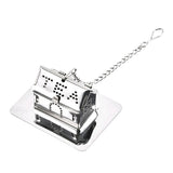 Max Stainless Steel Tea Ball Filter Tea infuser For Loosing Leaf Tea  Silver