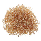 Maxbell 1000x Screw Eye Pins Hook Bail Peg Pendants Charms Connectors 5x10mm Golden