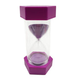 Max Plastic Hourglass Sand Timer Hourglass Sand Clock Timer 2 Minutes-Purple