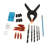 Maxbell 15 Degree Oblique Hole Positioner Woodwork Guide Locator Set 34