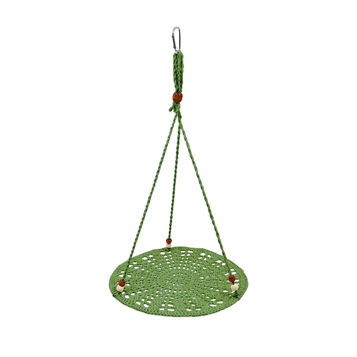 Maxbell Reptile Hammock Swing Hanging Bed Habitat Summer for Birds Leopard Gecko green