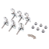 Maxbell 3 Pairs Semiclosed Guitar String Tuning Pegs Tuners Machine Heads 3L + 3R