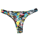 Maxbell Men Thong Bikini Underwear Low Rise G-String Briefs T-Back Underpant L 02