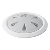 Maxbell Shower Drain Catcher Round PP with Suction Cup for Sink Bathroom Kitchen