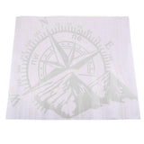 Max Auto Car Truck Boat Exterior Body Windshield Reflective Sticker Decal White