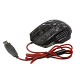 Maxbell 5500 DPI 7 Keys Button LED Optical USB Wired Gaming Mouse Mice for Pro Gamer