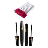 Max Natural Black 3D Curling Eyelash Makeup Mascara & 50 Disposable Applicator MZTZ0056