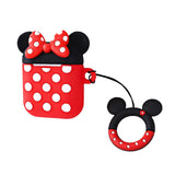 Maxbell Airpods Headphones Silicone Case Drop proof Dustproof Minnie