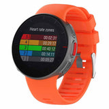 Max 22mm Soft Silicone Replacement Wristband / Strap for Watch Orange