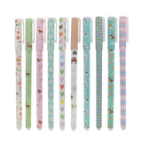 Maxbell 10pcs Sign Pen Ball Pens School Roller Pen Smooth Writing Cartoon Colorful