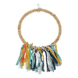 Maxbell Parrot Cockatiel Cage Chew Climb Toy Ring Cotton Rope Swing Bird Toy Size_2