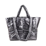 Maxbell Classic Tote Bag Decor Wallets Crafts Large for Dating Birthday Working Grey