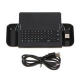 Maxbell 2.4G Wireless Game Joy-Con Keyboard for Nintendo Switch Gaming Console Host