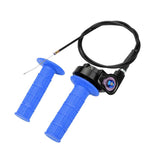 Maxbell Twist Throttle Cable Stainless Steel Silicone for 150cc-250cc ATV Blue