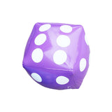 Maxbell Giant Inflatable Dice Toys Jumbo Inflatable Dice for Stage Prop Party Favors Violet