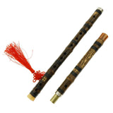 Max Chinese Traditional Flute Handmade Bamboo Flute Dizi F Tone
