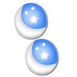 Maxbell 2Pcs Plug evening wall Mounted Environmental Friendly for Kitchen White