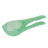 Maxbell 2Pcs Puppy Food Feeder Dog Scoop Spoon Cat Hand Shovel Feeding Scooper