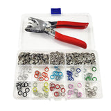 Max 100 Set Lots Prong Snap Buttons with Plier Sewing Buttons Eyelet Tool Kit