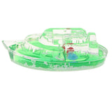 Maxbell Liquid Bubbler Motion Toy Floating Color Boat Pen Holder Home Desk Decor