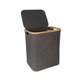 Maxbell Laundry Hamper with Easy Carry Handles Large Laundry Basket for Laundry Room Gray