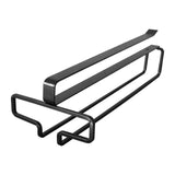 Maxbell Glass Holder Easy to Install Stemware Rack for Kitchen Cabinets Kitchen