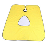 Maxbell Hairdressing Cape Comfortable Convenient Visible Apron for Barber Shop yellow
