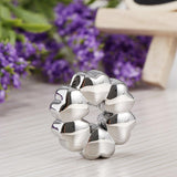 Maxbell Stainless Steel 6 Hearts Design Ash Urn Pendant Memorial Cremation Jewelry