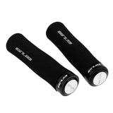 Maxbell 2 Pieces Bike Bicycle MTB Handlebar Grips Anti-slip Sponge Handle Grip Black