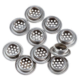 Max Cabinet Air Vents Cover Stainless Steel Round Vent Mesh Hole Louver 19mm