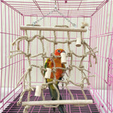 Maxbell Bird Climbing Net Hamster Hammock Small Animal Activity & Climbing Toy M